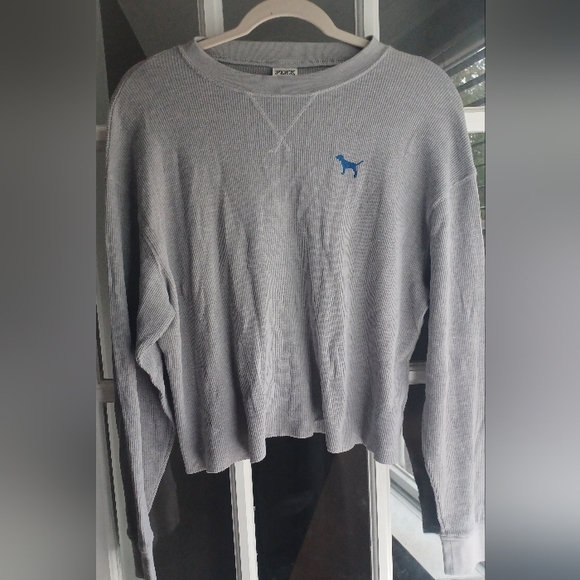 VS pink UK Wildcats Sequin crop top - Picture 2 of 5